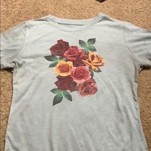 Rose and leaves bouquet